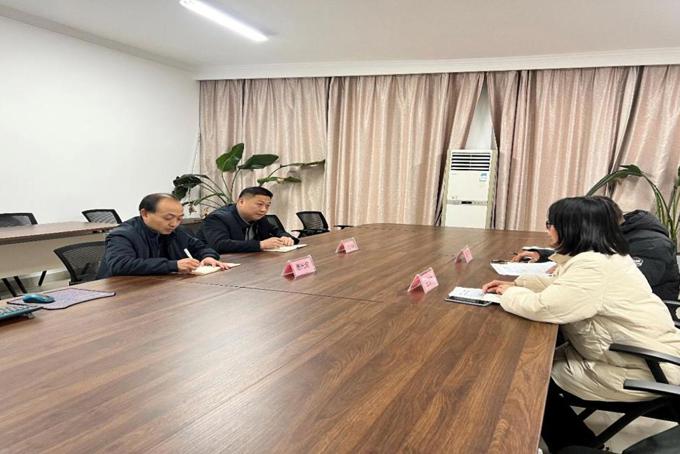 徽商职业学院招生就业处来校交流座谈